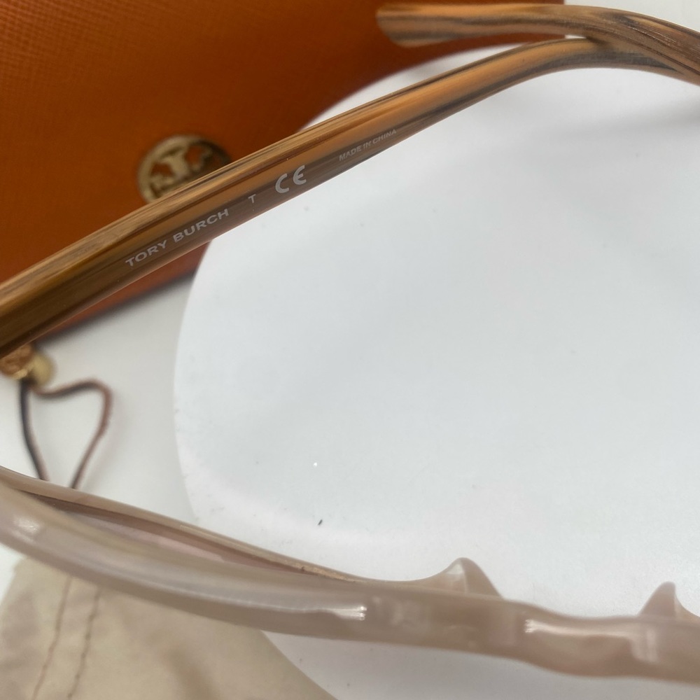 Tory Burch Blush Pink Gradient Lens Sunglasses - Picture 3 of 5